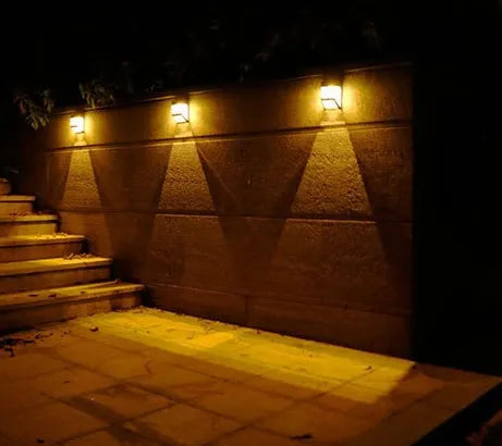 Solar vägglampa med LED – Modern utomhusbelysning för trädgård och terrass, vägglampor Carvallo