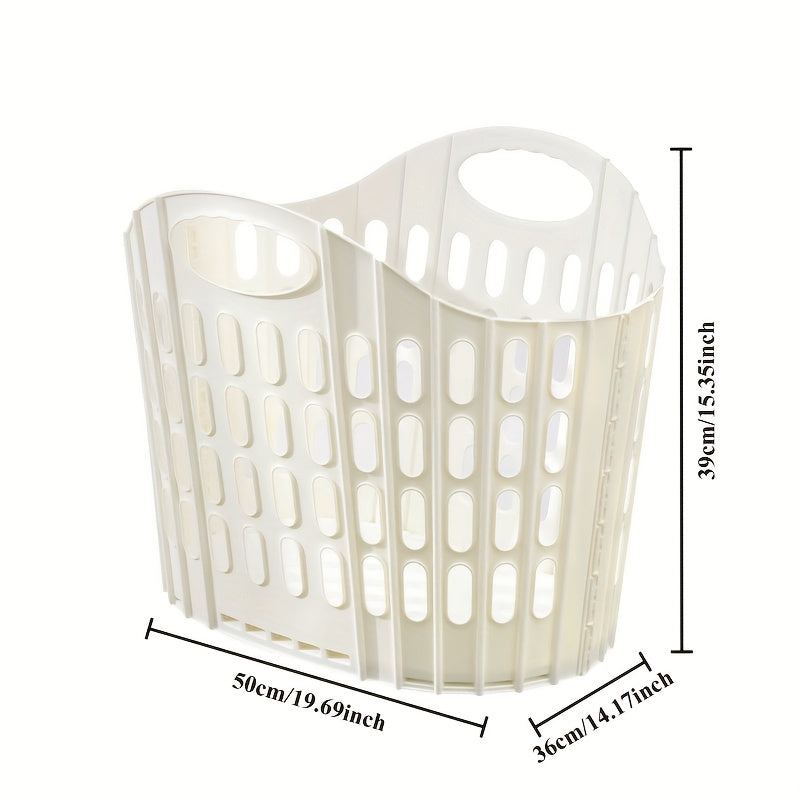 FlexiFold bärbar tvättkorg – Kompakt och lättbärbar klädkorg MILA Sverige