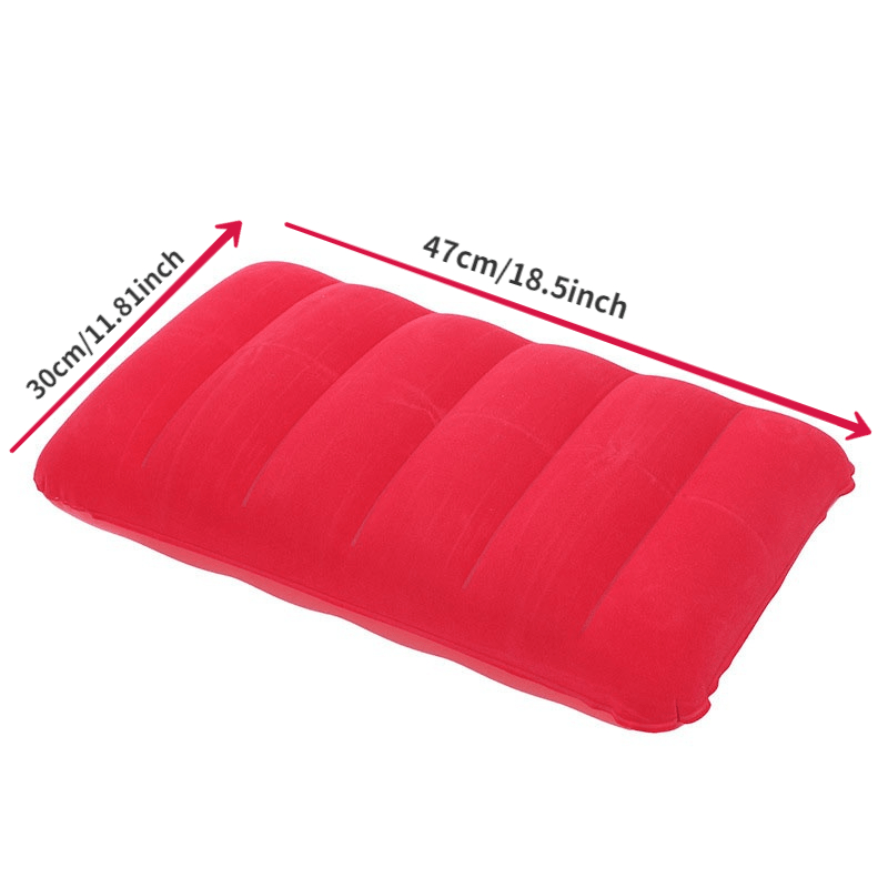 Carvallo Luftio | Uppblåsbar & Ultrakompakt | Sammetmjuk & Bekväm | 47x30 cm Carvallo