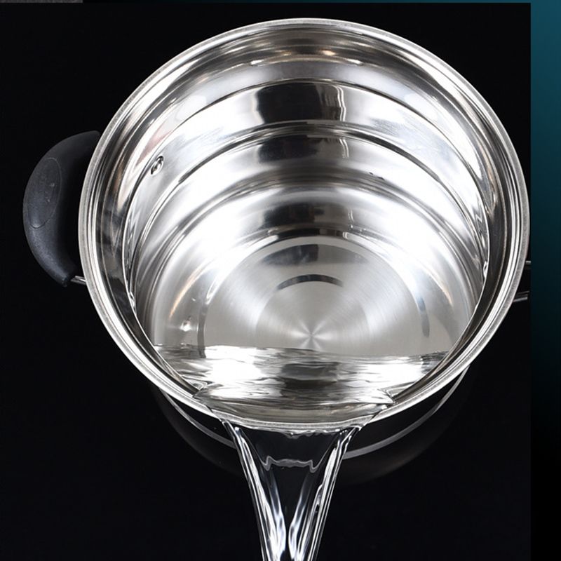 Premium gryta i rostfritt stål - Mångsidig kokkärl med lock för vardagliga måltider MILA Sverige