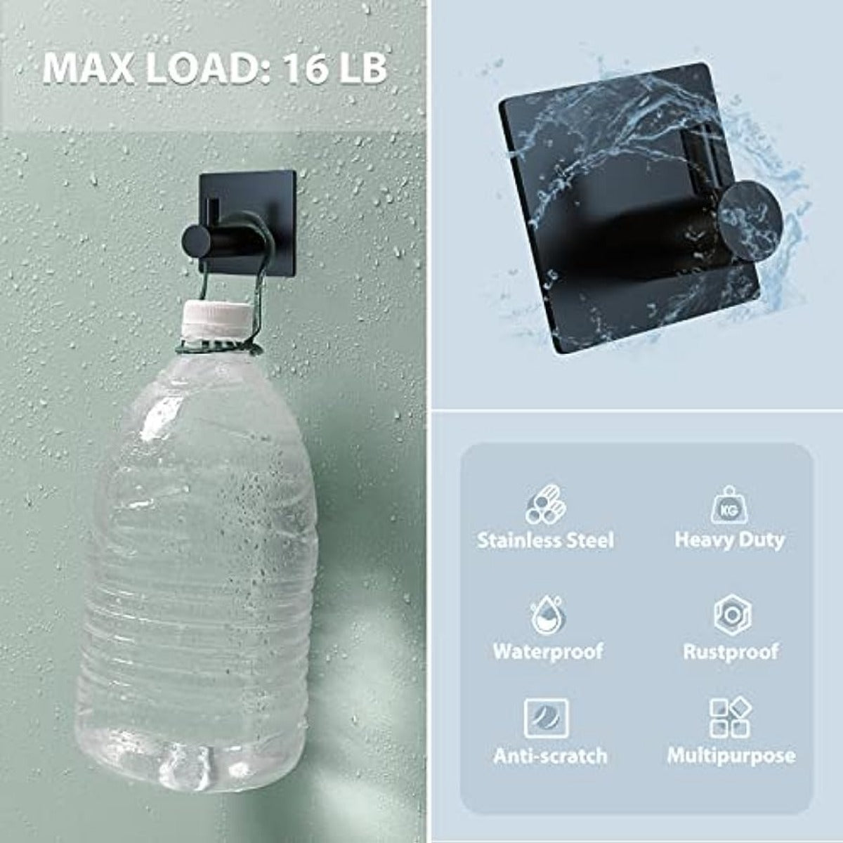 Händiga Självklibbande Krok - För Organisation och Bekvämlighet Carvallo