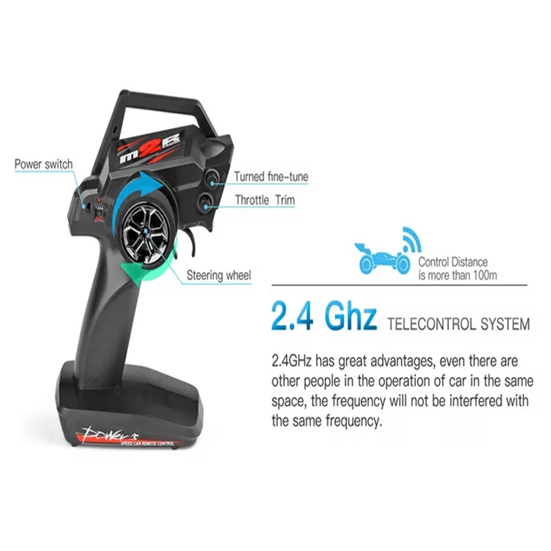 Off-Road Fjärrstyrd Bil 35-70km/h-Radiostyrt-BB-Hemnix