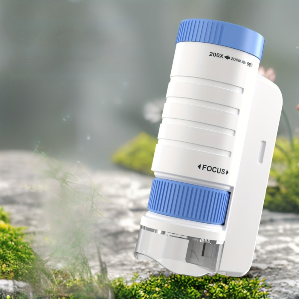 Mini Mikroskop med LED-lampa för Barn Carvallo