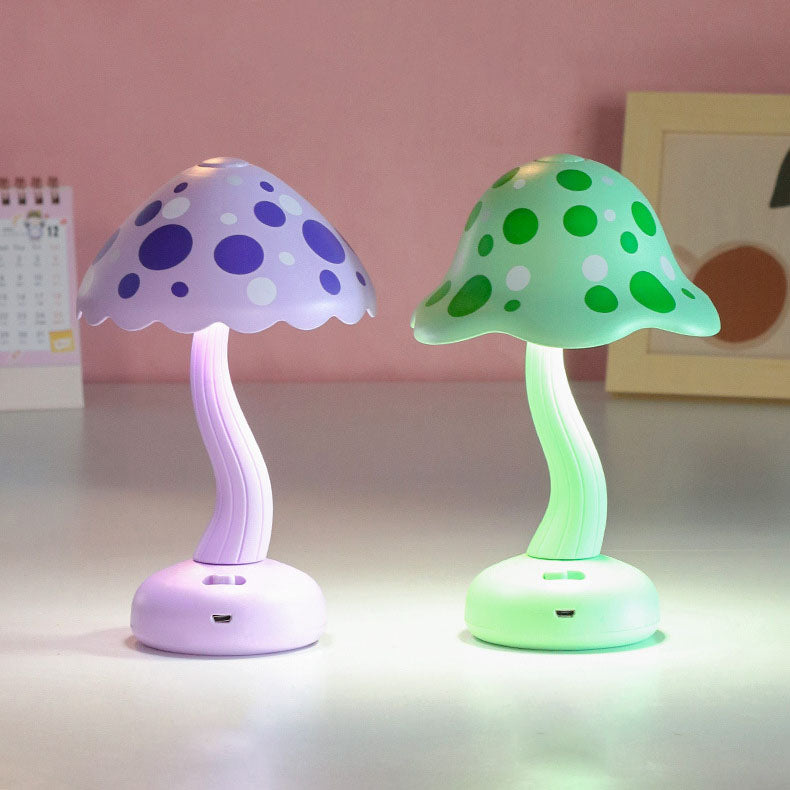 Mushroom Magic | Modern Creative USB-uppladdningsbar LED-bordslampa för barn MILA Sverige