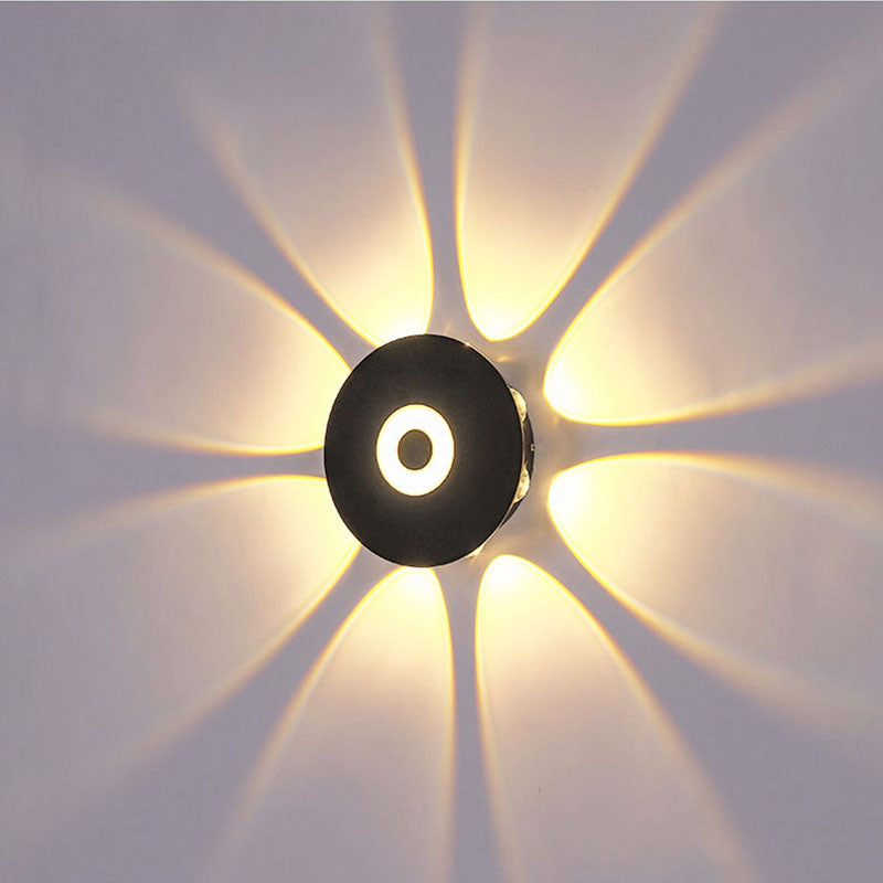 Skandinavisk utomhus LED vägglampa MILA Sverige