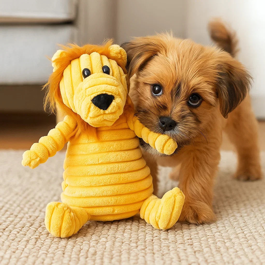 Hundleksak Pluffig Squeaky Tuggedyr Carvallo