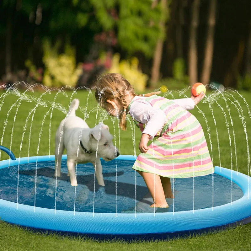 Pet Inflatable Water Sprinkler Pad Carvallo