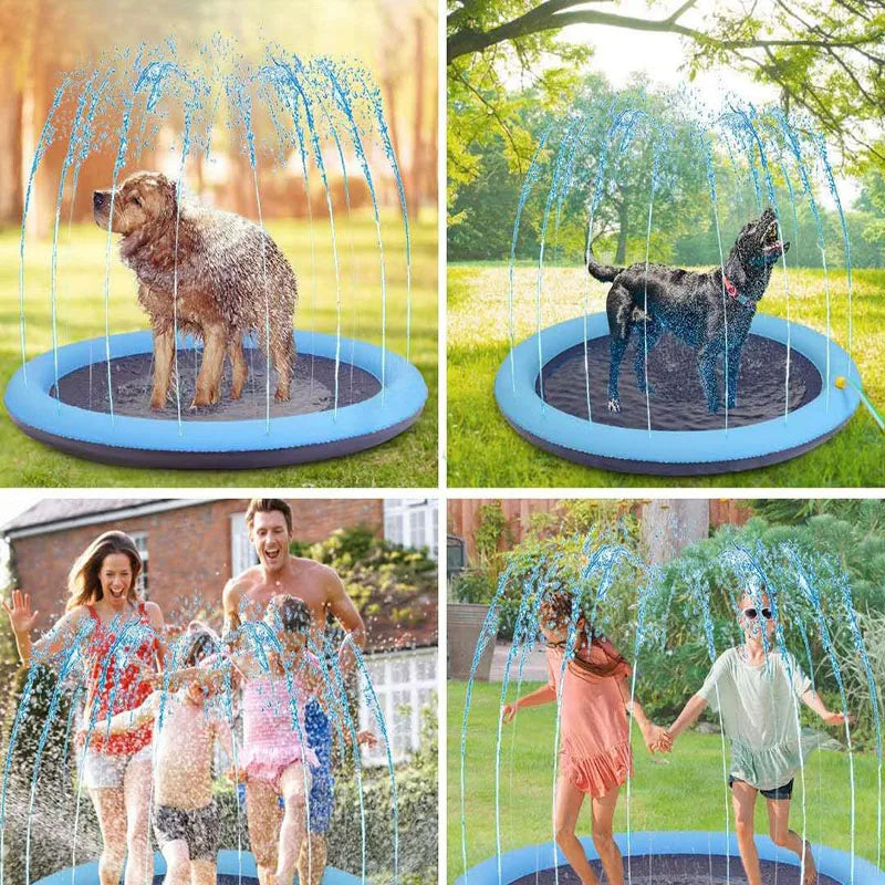 Pet Inflatable Water Sprinkler Pad Carvallo