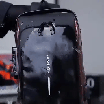 Stöldskyddad och Vattentålig Axelremsväska med USB-laddning-VaruZ-Hemnix