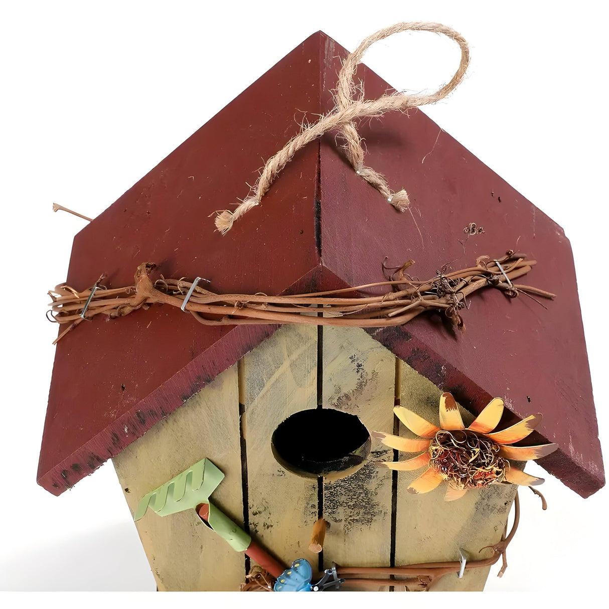 GardenPerch Nest - Dekorativt Trä Hängande Fågelhus Carvallo