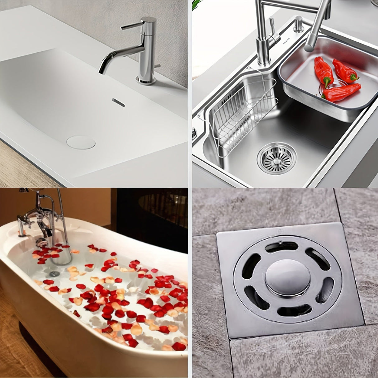 Engångs Duschavloppshårfångare - För ett Rent och Klart Avlopp Carvallo