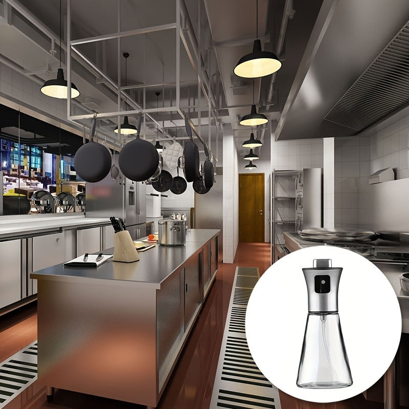 Stor sprayflaska för olja – Tryckbehållare i glas och rostfritt stål 304, BPA-fri MILA Sverige