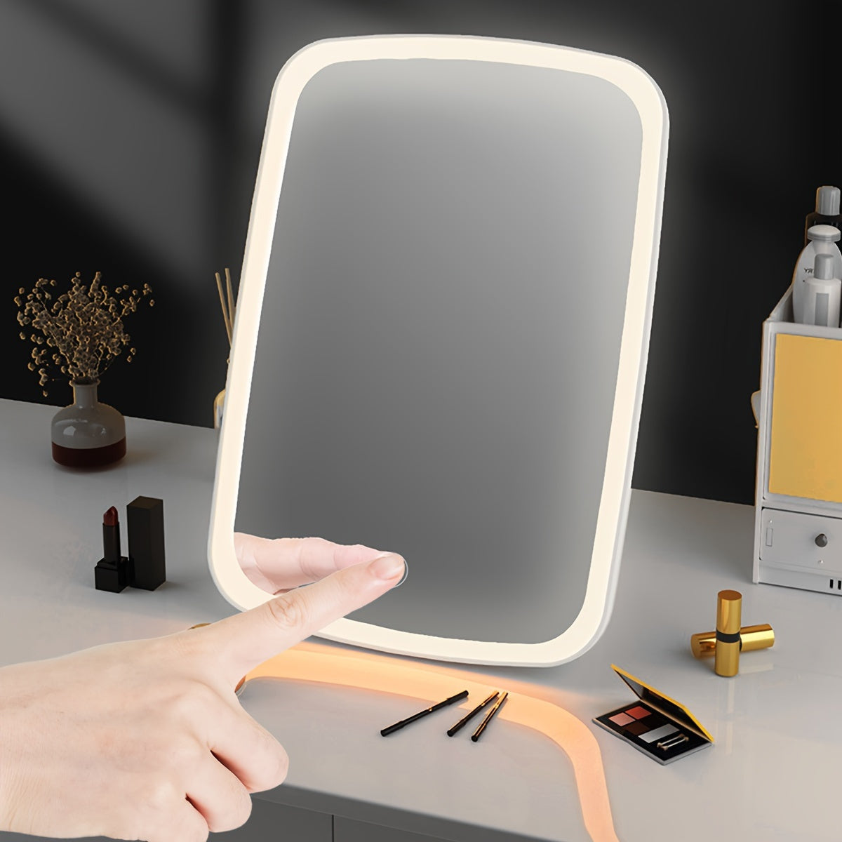 LED Makeup Spegel med Touchkontroll Carvallo