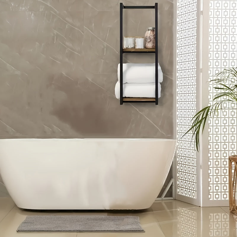 Platsbesparande Handduksställ - För ett Prydligt Badrum Carvallo