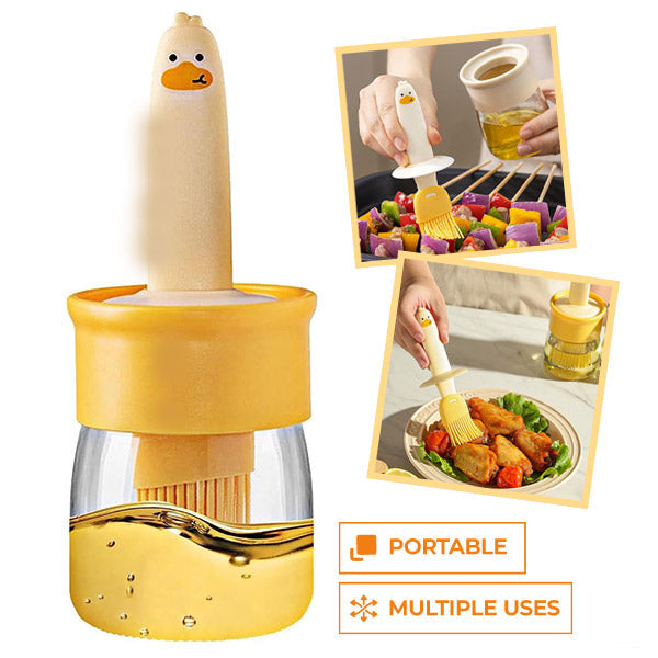 Carvallo – Den praktiska oljedosern med integrerad silikonborste! Carvallo