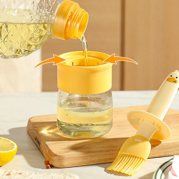 Carvallo – Den praktiska oljedosern med integrerad silikonborste! Carvallo