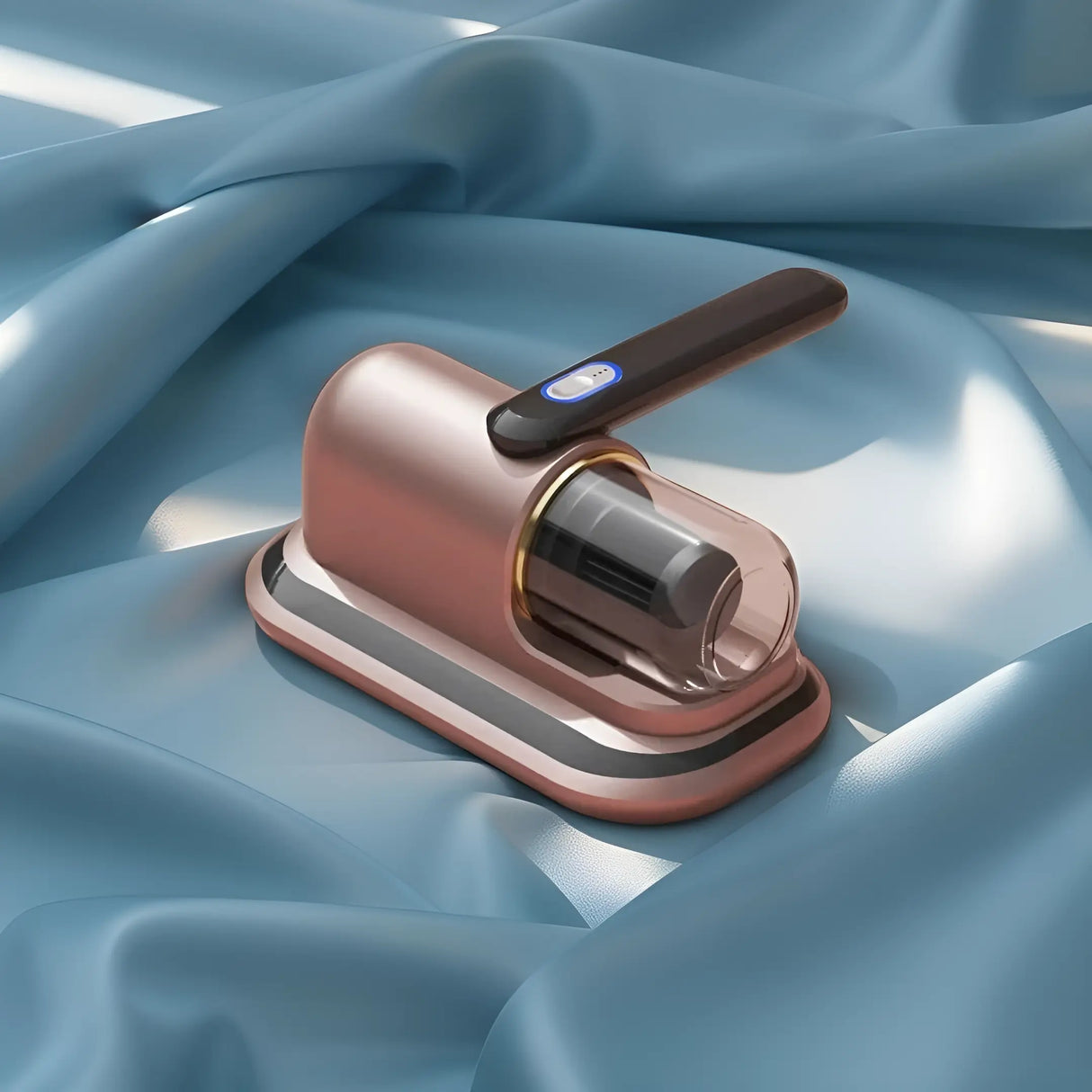 PureVac - 10kPa Sladdlös Handhållen Dammsugare för Madrass och Kvalster-dammsugare-BB-Guld-Hemnix