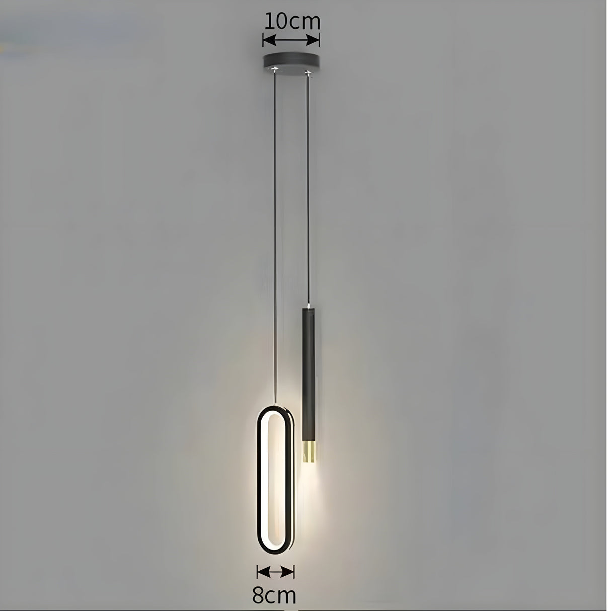 GildedGlow Light - Dekorativ LED-Hänglampa Carvallo