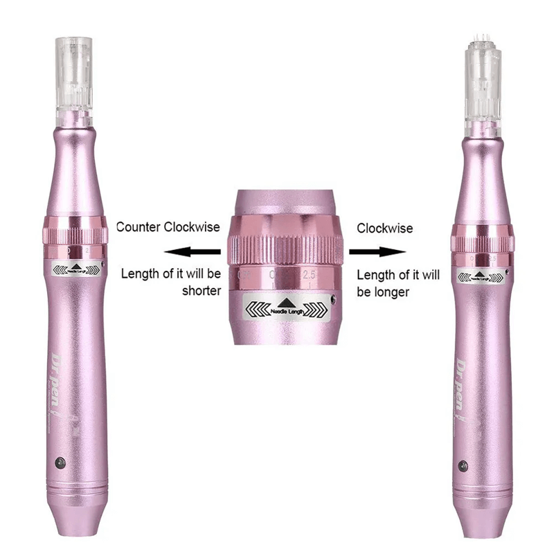 Professionell Derma Penna med Nanonålar-Personligt-BB-Hemnix