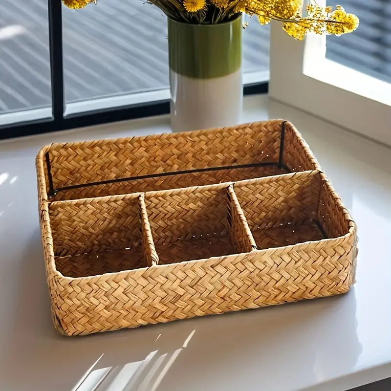 Emly Rattan Organizer Korg Carvallo