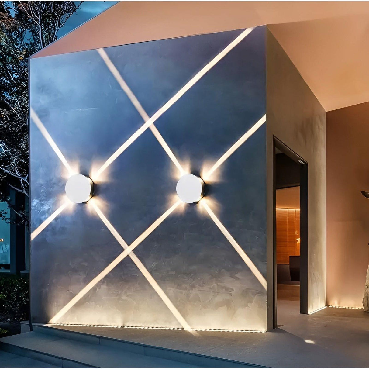 GlowBeam Light - Kreativ KTV LED-vägglampa Carvallo