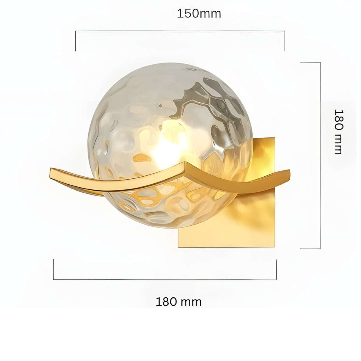LED-vägglampa i glas – Modern, Dekorativ belysning Carvallo