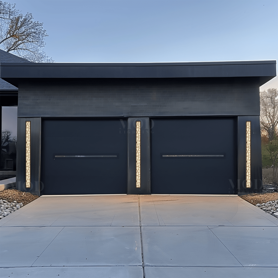 Vägglampa Modern Utomhus LED Panel Armatur Carvallo