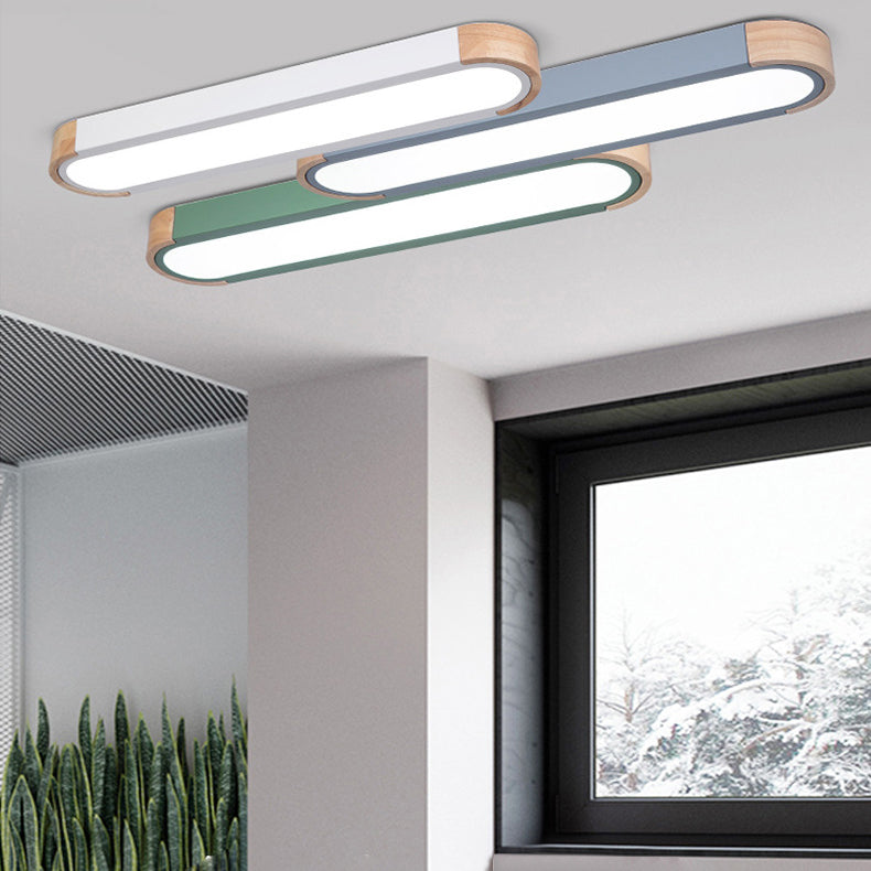 Oval LED infälld taklampa MILA Sverige