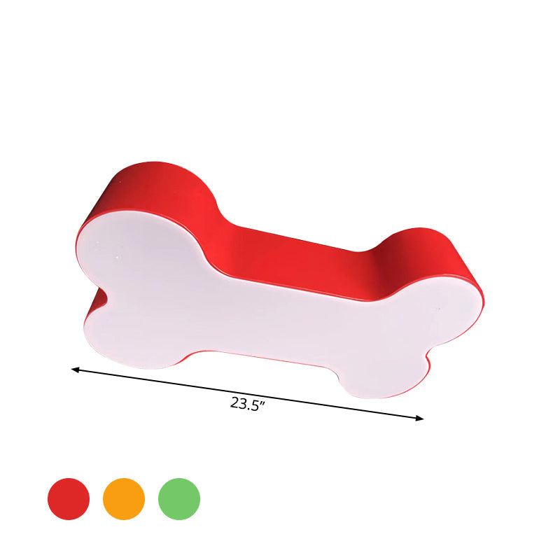 PawLight – Tecknad Hundenben LED Taklampa i Metall för Barn Carvallo