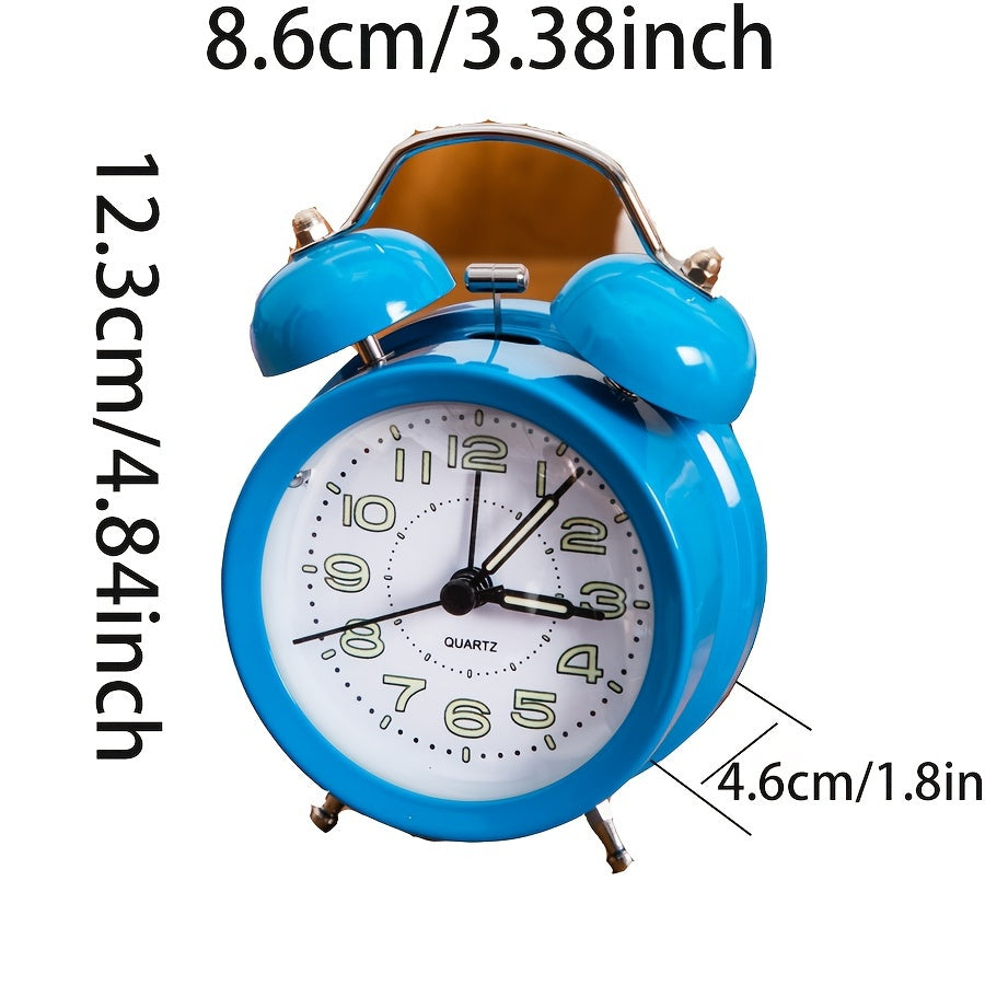 Tidlös Echo Elegant Klassisk Väckarklocka med Nattlampa Carvallo