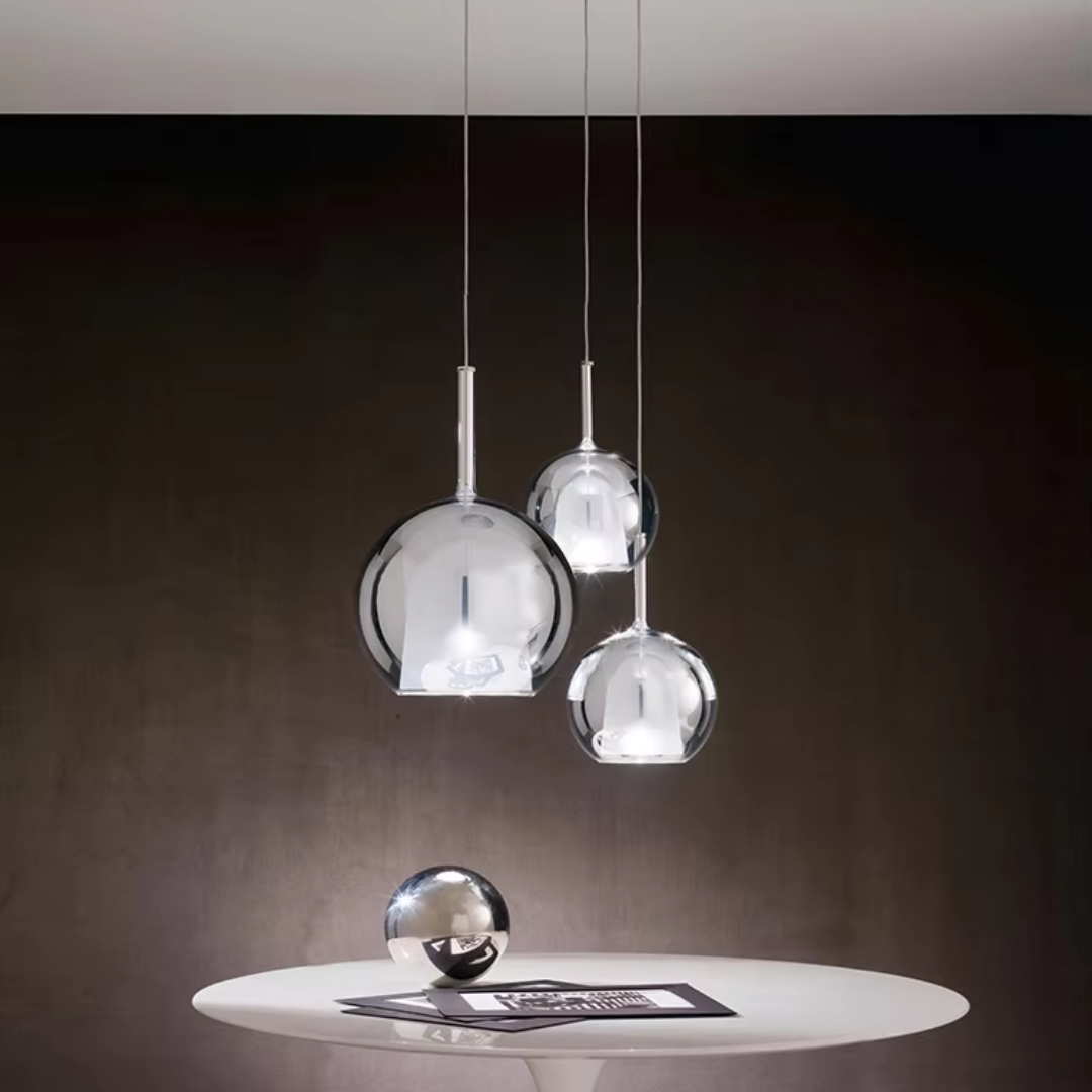 CelestialGlow Light - Modern Glaspendelarmatur Carvallo