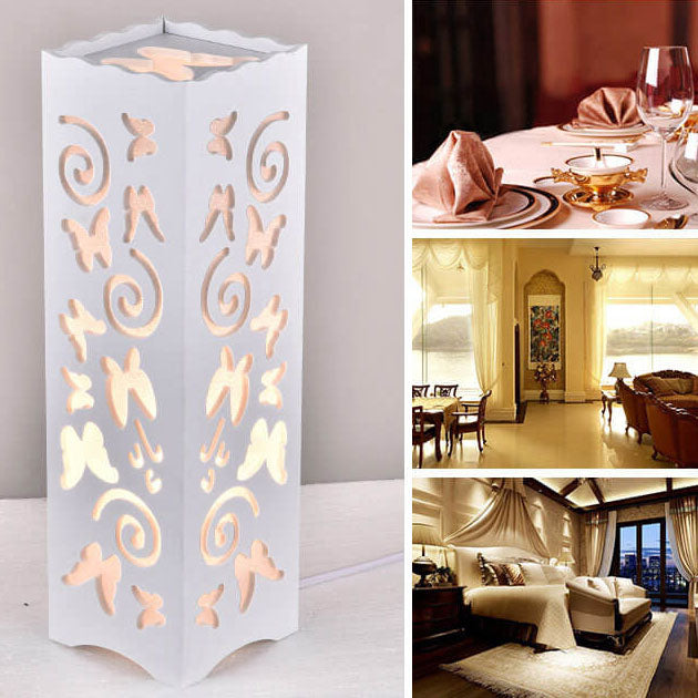 Modern ihålig fyrkantig bordslampa – mjukt omgivande ljus MILA Sverige