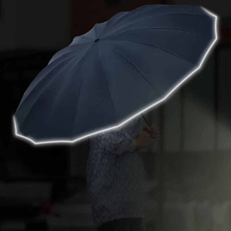 Hopfällbar Paraply med LED-ficklampa-Personligt-BB-Hemnix