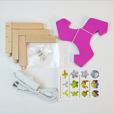 DIY Mondlampe LED Nachtlicht USB Dekorative Tischlampe MILA Sverige