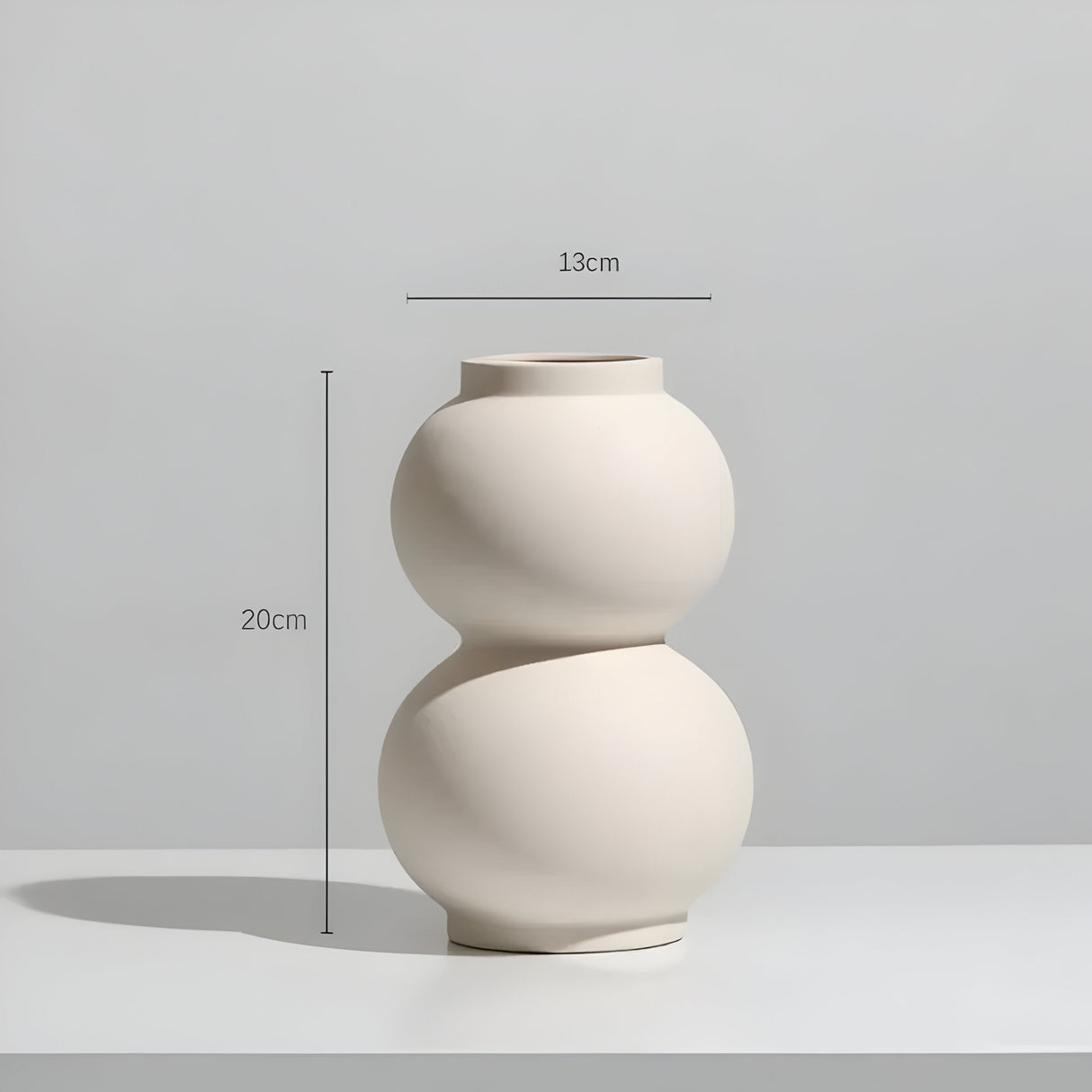 ClayHaven Vase - Modern Keramisk Blomvas Carvallo