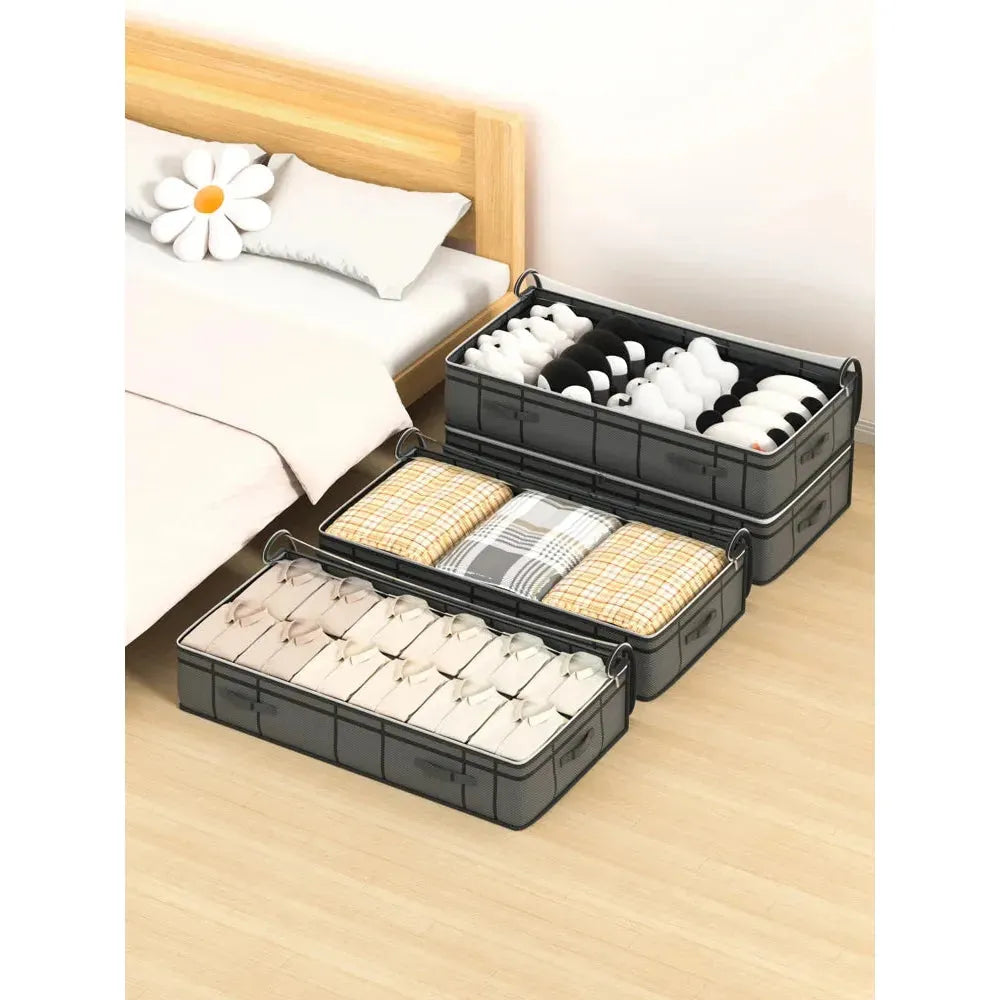 QuiltStorage Bag - Fällbar Förvaringslåda med Stort Utrymme för Sänglinne Carvallo