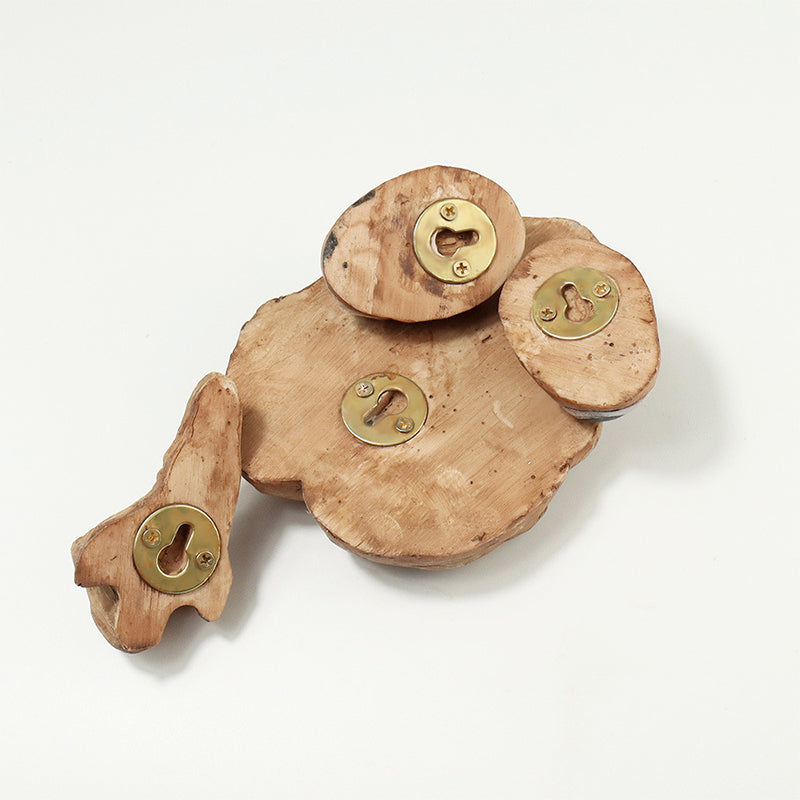 Carvallo - Förtrollande Gammalt Träansikte med 3D-Design Carvallo