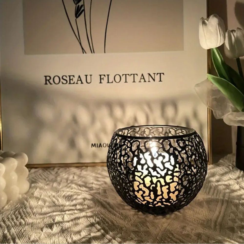 Luminous Orb-ljushållare – Modern elegans med ett varmt sken MILA Sverige