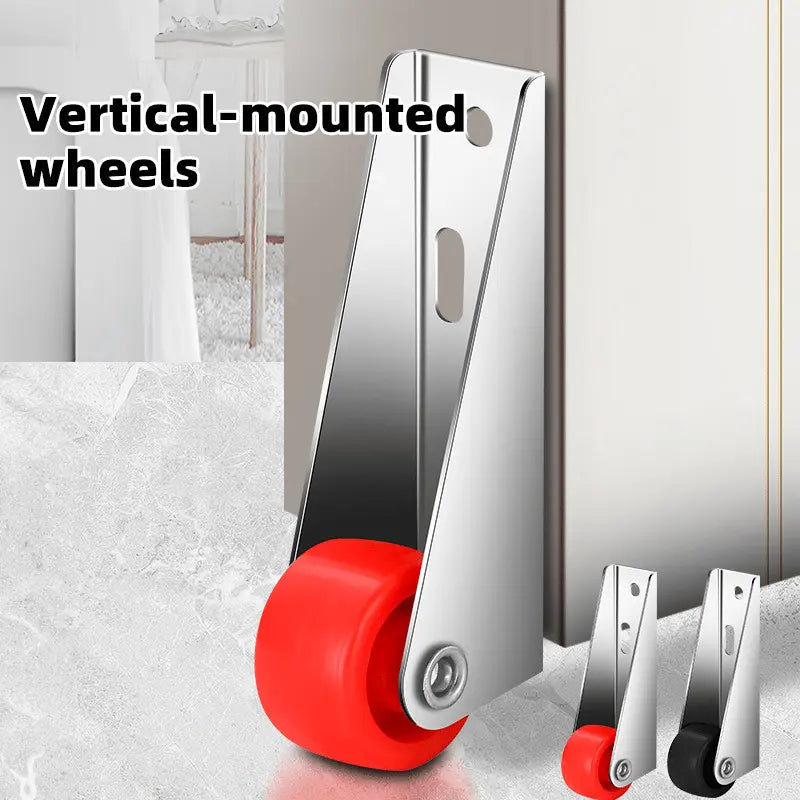 Kraftiga dörrhjul – justerbar rulle med långt monteringsfäste MILA Sverige