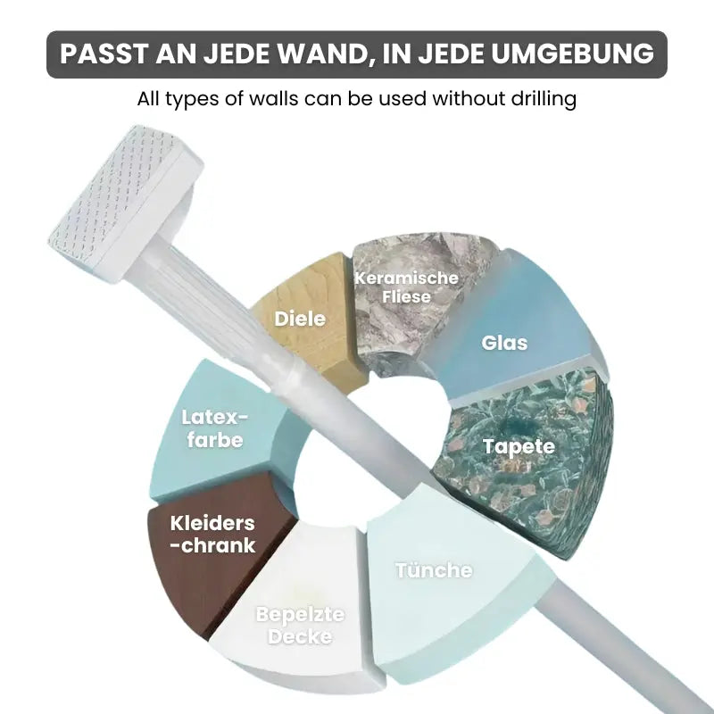 DryFold – Väggmonterad teleskopisk torkställning MILA Sverige