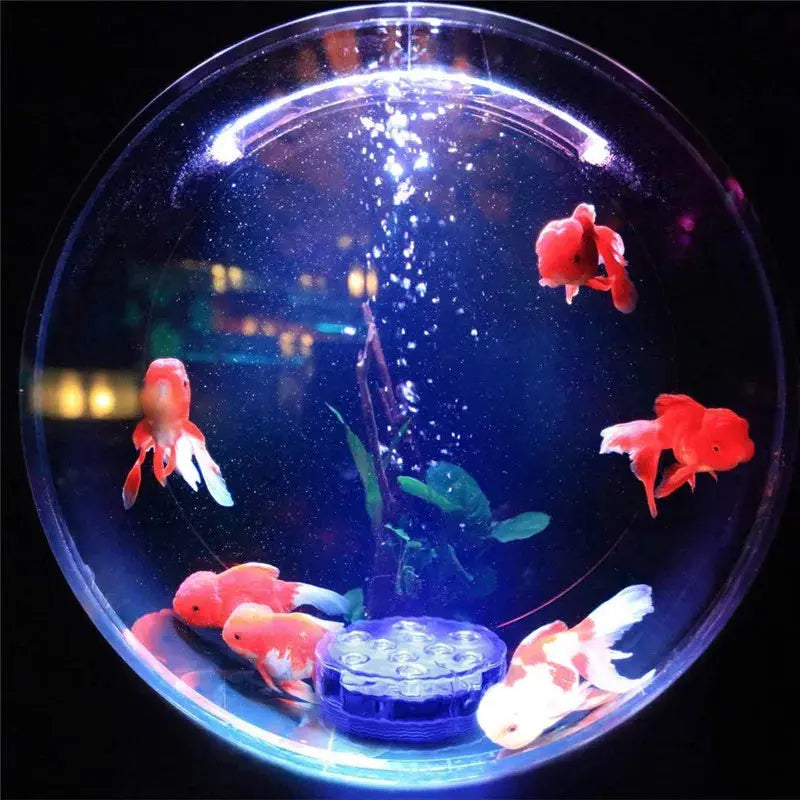 AquaGlow - Fjärrstyrd RGB-poollampa – Vattentät färgskiftande LED MILA Sverige