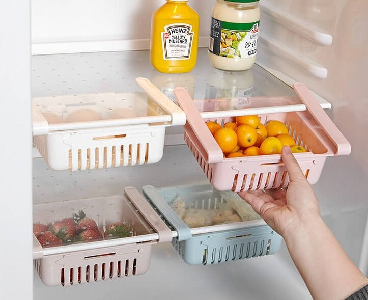 Kylskåp Expanderbar Lådorganisatör-Kitchen-bellasverige-Hemnix