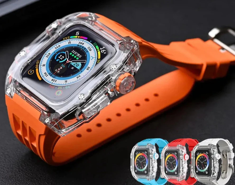 Apple Watch genomskinligt fallband-Phone Accessories-Hemnix-Hemnix