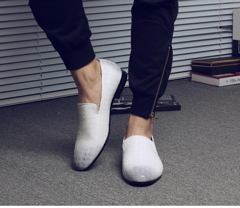 Formella vävda skor för män-Shoes for Men-bellasverige-Hemnix