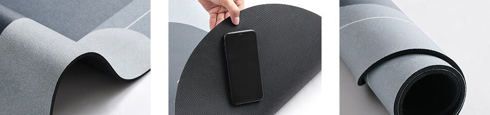 Ultraabsorberande Oval Badrumsmatta-Home-bellasverige-Hemnix