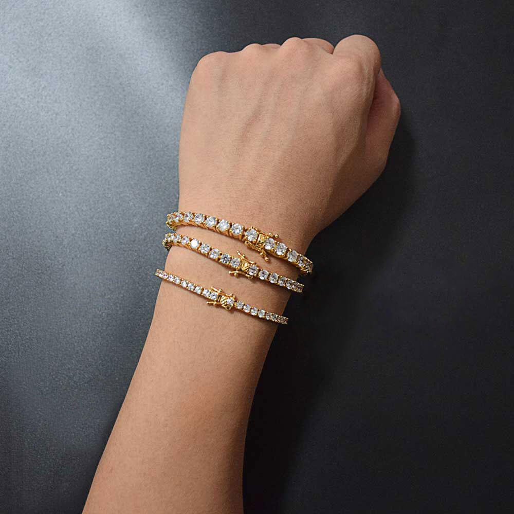 Unisex Cubic Zircon Armband-Jewelry-Hemnix-Hemnix
