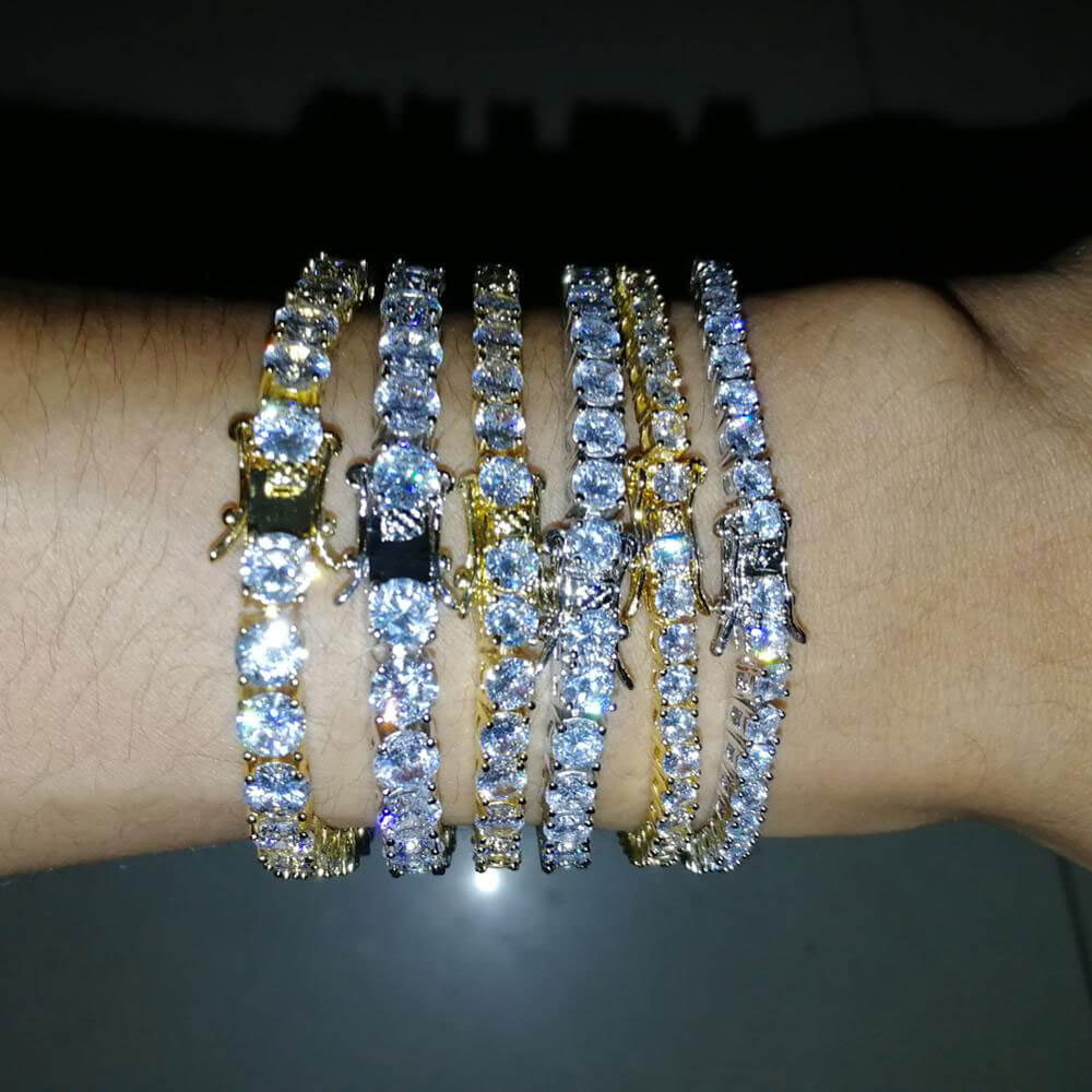 Unisex Cubic Zircon Armband-Jewelry-Hemnix-Hemnix