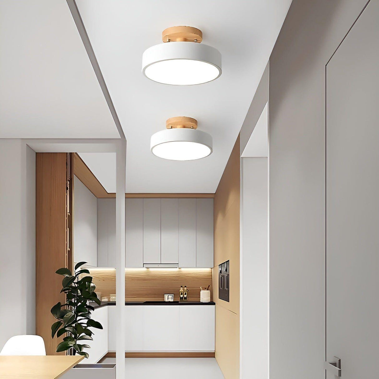 Norida Light - Rund Italiensk Design Taklampa Carvallo