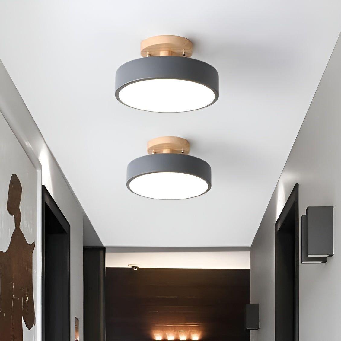 Norida Light - Rund Italiensk Design Taklampa Carvallo