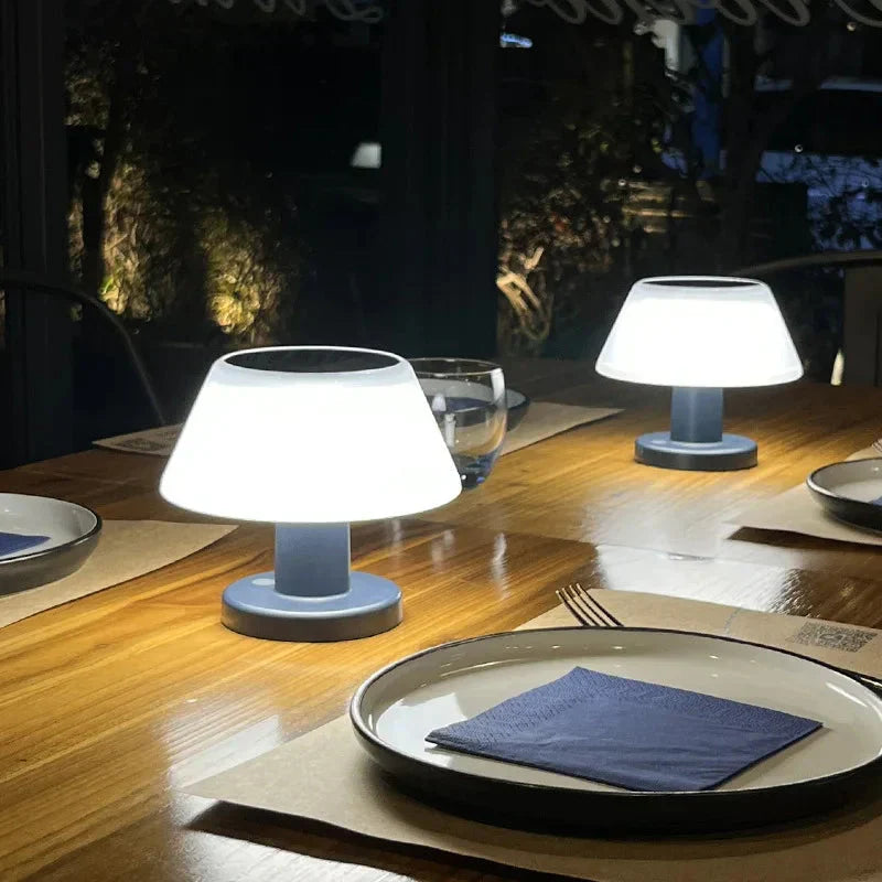 Trådlös LED-bordslampa med batteri Carvallo